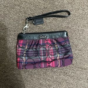 Coach wristlet